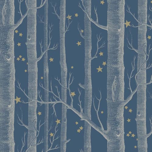 Tapeta drzewa brzozy gwiazdy Cole&Son Whimsical Woods&Stars 103/11052