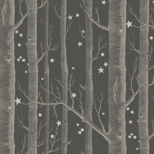 Tapeta drzewa brzozy gwiazdy Cole&Son Whimsical Woods&Stars 103/11053