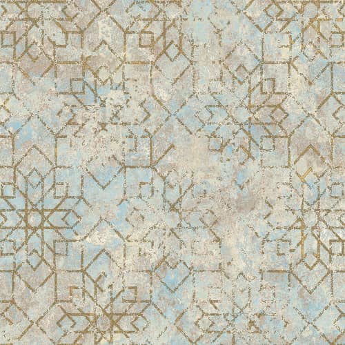 Tapeta Wall-for nowoczesna połyskująca przecierana struktura geometria 1257902