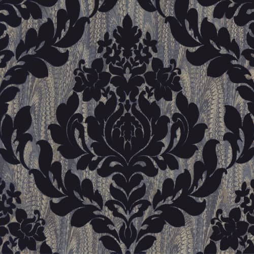 Tapeta 1838 Wallcoverings Adamaszek Avington 1602-101-03