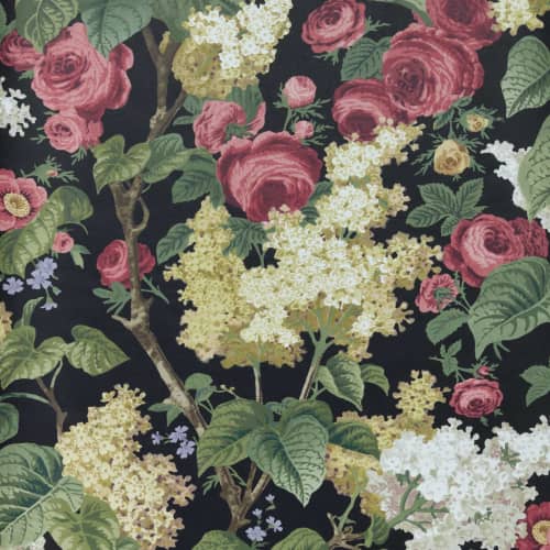 Tapeta 1838 Wallcoverings V&A Floribunda 2311-168-04 kwiaty liście