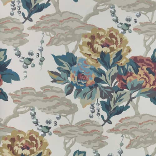 Tapeta 1838 Wallcoverings V&A Peonia 2311-170-01 kwiaty rośliny