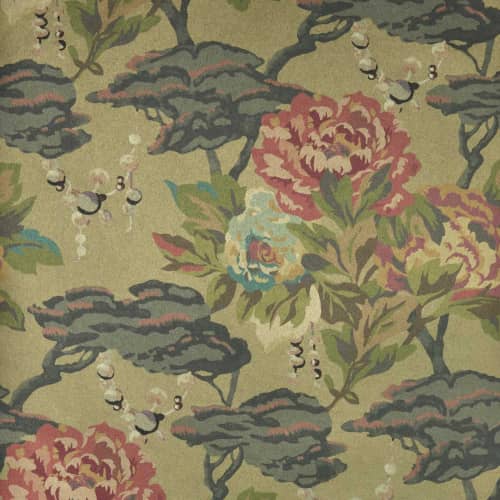 Tapeta 1838 Wallcoverings V&A Peonia 2311-170-03 kwiaty rośliny