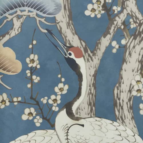 Mural 1838 Wallcoverings V&A Kyoto Blossom  2311-174-01