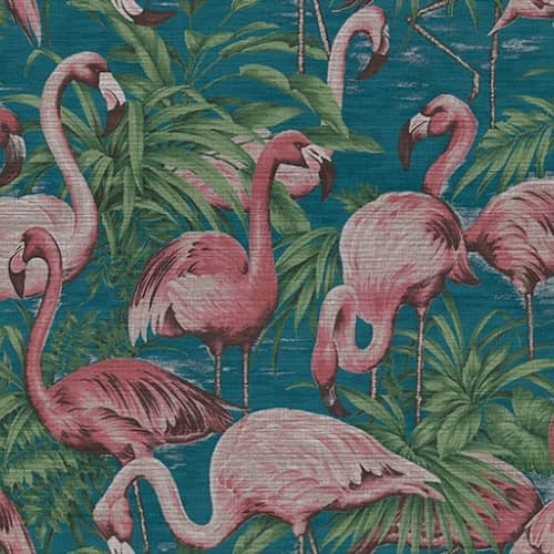 Tapeta flamingi liście palmy ARTE AVALON 31541