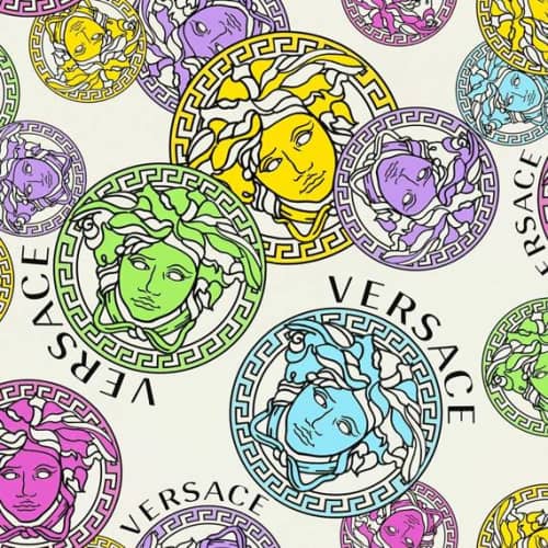 TAPETA VERSACE V 38610-1 MEDUZY GŁOWY