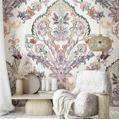 MURAL Marburg Smart Art Gallery ornament damask 46903