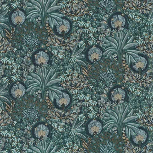 Tapeta Casamance Nuit D’Orient 75391120 Persee rośliny orient grafika