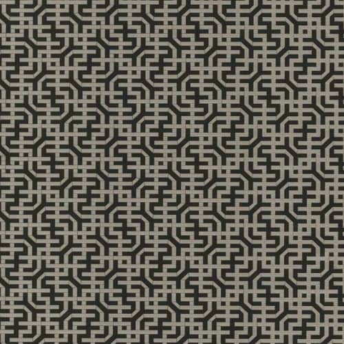 Tapeta metaliczna geometria York Wallcoverings Ronald Redding Traveler 5801