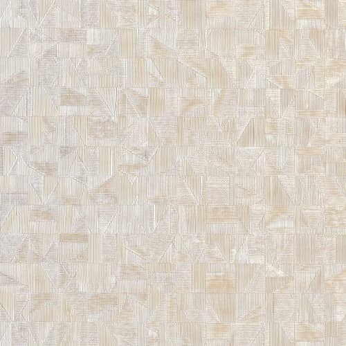 TAPETA GEOMETRIA CASAMANCE METAL 74400140