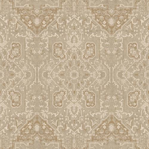 Tapeta Prestige Artemis orient zgeometryzowany damask złoto AR65102