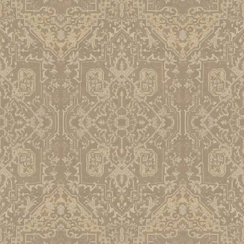 Tapeta Prestige Artemis orient zgeometryzowany damask złoto AR65103