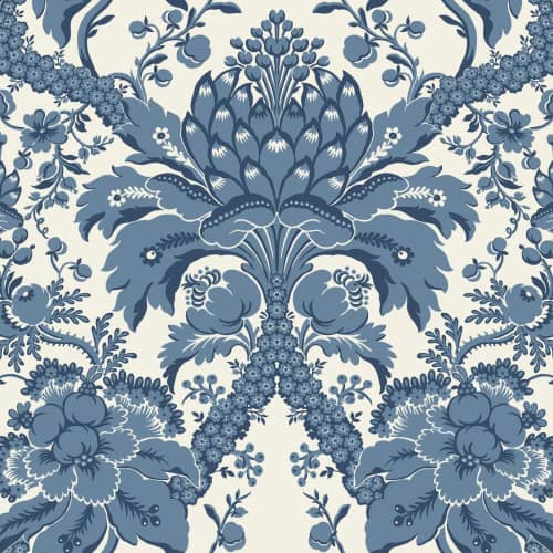 Tapeta ornament damask adamaszek York Damask DM4951