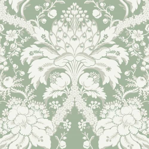 Tapeta ornament damask adamaszek York Damask DM4954