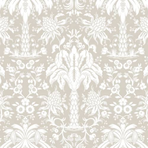 Tapeta ornament palmy damask York Damask DM5013