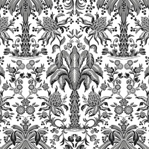 Tapeta ornament palmy damask York Damask DM5014