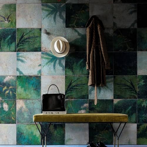 WALL&DECO CONTEMPORARY WALLPAPER 2016 Exotic-damier WDEX1601