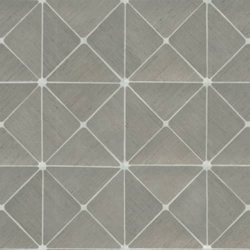 Tapeta naturalna ekologiczna geometria srebro York Geometric  GM7506