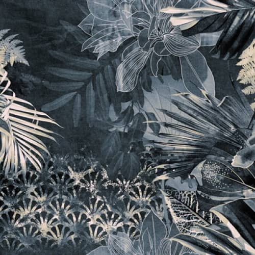 Mural Inkiostro Bianco tropikalne liście INKDYIY1902 PINKHEAD