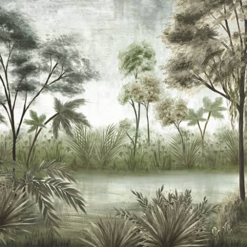 Mural Inkiostro Bianco tropikalny krajobraz INKEOEB1901 STILL