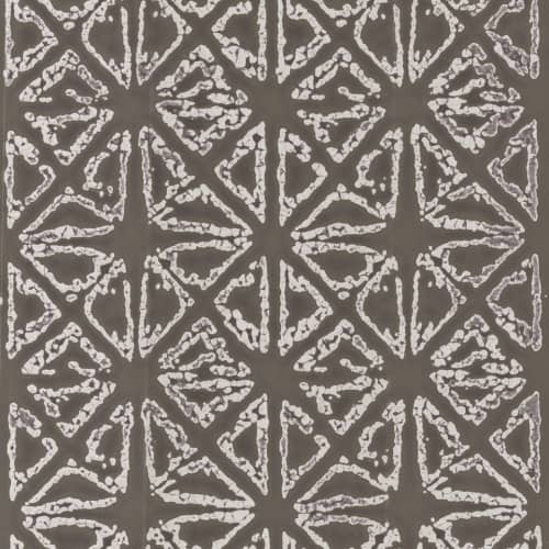 Tapeta nowoczesna metalizowana geometria York Wallcoverings Ronald Redding 24 Karat KT2111