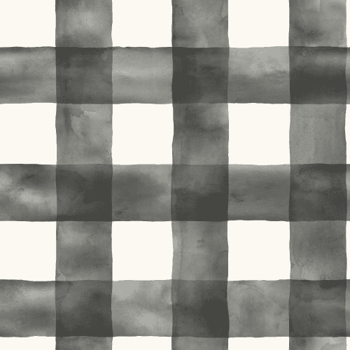 Tapeta krata czarna biała MAGNOLIA HOME by Joanna Gaines MH1516