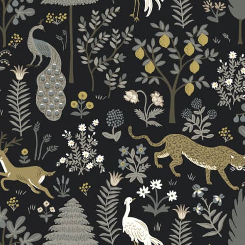 Tapeta York RIFLE PAPER CO. Sedond Edition Menagerie RP7302 fauna flora ilustracja