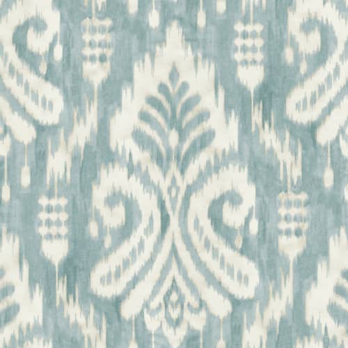 Tapeta klasyka damask ormanent turkus York Tropics TC2645