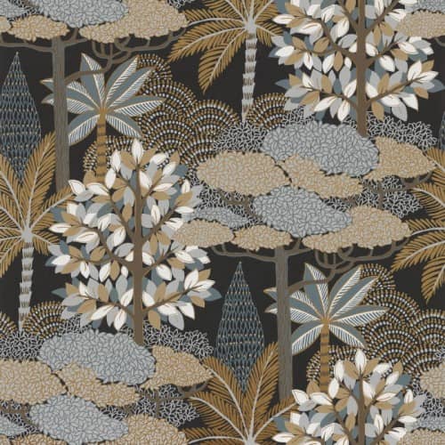 Tapeta Casamance Nuit D’Orient 75380508 drzewa tropikalne