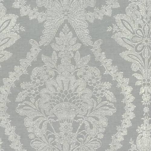 Tapeta York Handcrafted Naturals HC7590 damask srebrny