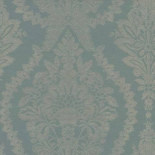 Tapeta York Handcrafted Naturals HC7593 damask niebieski