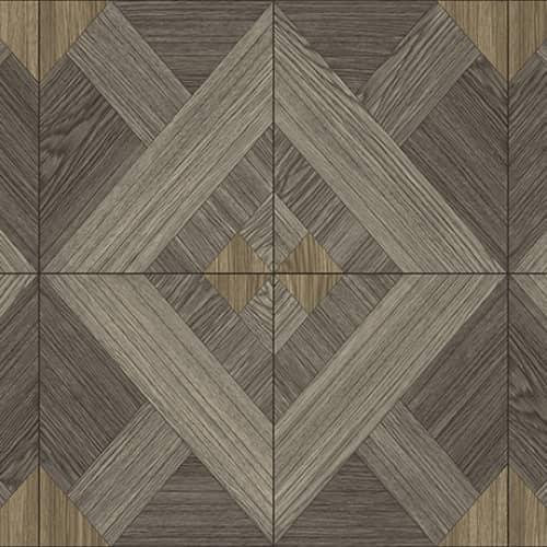 Tapeta Wallquest brąz drewno geometryczna Luxe Revival RH20206