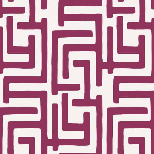 Tapeta abstrakcyjne wzory geometria bordo WALLQUEST PURE ELEMENTS SY20101