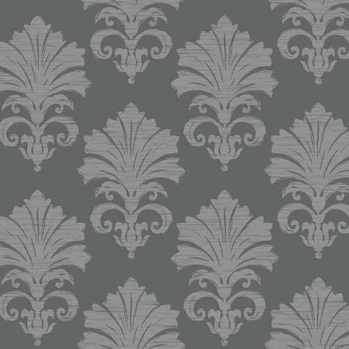 Tapeta nowoczesny grafitowy damask WALLQUEST PURE ELEMENTS SY20710