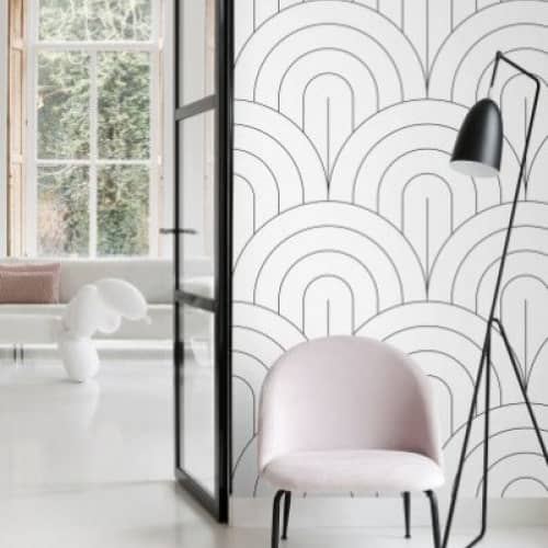 Mural ESTA HOME Black&White 158935 / geometria / artdeco