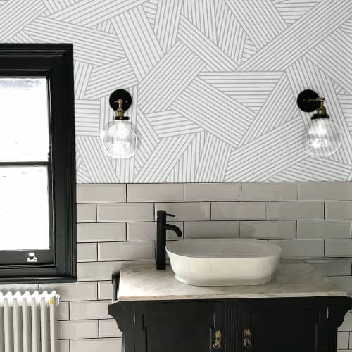 Mural WallColors Herringbone Essential