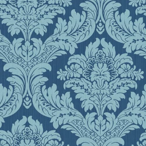 Tapeta WQ Charleston CN32602 damask niebieski