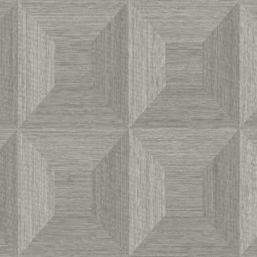 Tapeta obiektowa Seabrook More Textures geometria 3D szarość TC70608